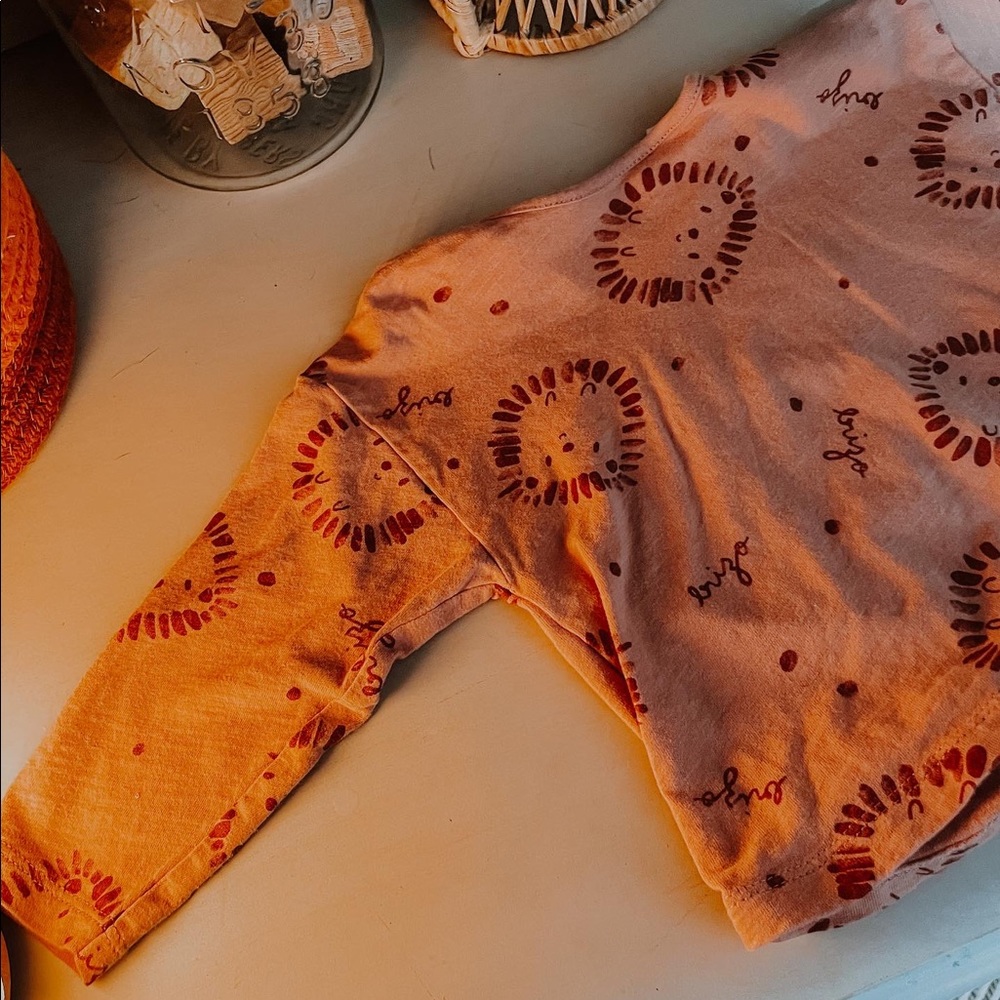 ZARA porcupine long sleeve shirt